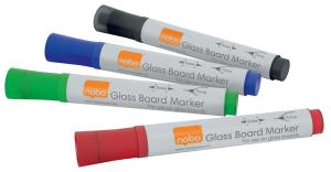 1905324 Glass Whiteboard Marker pens pack of 4