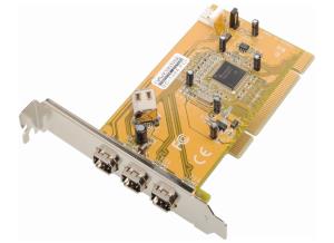 EU Product - PCI Card PCI-e  DC-1394  Firewire retail