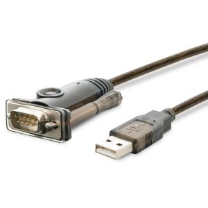 Plugable Technologies USB to Serial Adapter Compatible with Windows, Mac, Linux (RS-232/DB9 DTE Male