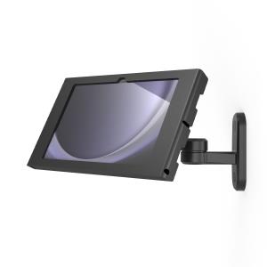 Galaxy Tab A9+ Apex Enclosure Swing Wall Mount - Mounting kit (enclosure, articulating arm) - swing arm - for tablet - lockable - metal frame - black - wall-mountable - for Samsung Galaxy Tab A9+