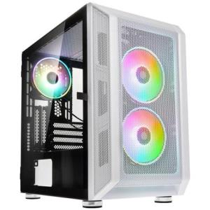 Citadel Mesh RGB Micro-ATX Case - White