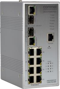 comnet MANAGED ETHERNET SWITCH WITH 810/100 BAS