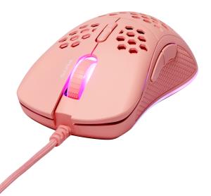 EU Product - Gaming Maus USB, RGB, pink