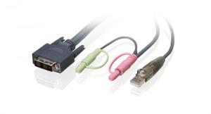 iogear G2L7D02U KVM cable 1.8 m Black